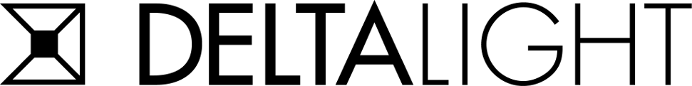 Logo Deltalight Delta Light. (LOGO ZWART_DeltaLight)
