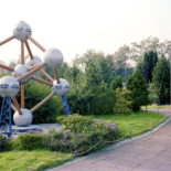Kleine Modellstadt - Minidomm. Bild: C.Konrad + St.Schneider Minidommarchiv 1991. (Atominum Brüssel)