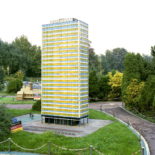 Kleine Modellstadt - Minidomm. Bild: C.Konrad + St.Schneider Minidommarchiv 1991. (Mannesmann)