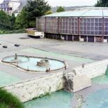 Kleine Modellstadt - Minidomm. Bild: C.Konrad + St.Schneider Minidommarchiv 1991. (Westfallenhalle Detail)