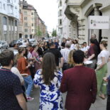 Gaus Architekten, eineinszwei – Feuerwehrarchitektur. Bild: Der Raumjournalist Thomas Geuder. (Datei: 2024_02_dieRaumgalerie_Gaus_01__DSC0456)