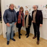 Buchvorstellung Die Werkbundsiedlung am Weißenhof - Neue Konzepte und Collagen. Bild: Der Raumjournalist Thomas Geuder.